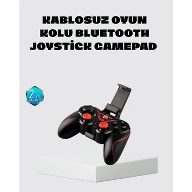 Renas Store Kablosuz Bluetooth Oyun Kolu Tv Pc Uyumlu Ergonomik