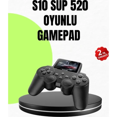 Renas Store 2025 S10 Gamepad 520 Oyunlu HDMI Tv Bağlantılı