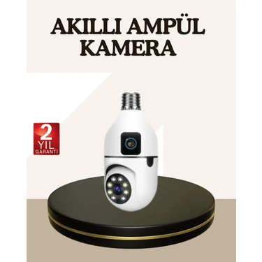 Renas Store Iki Yönlü Sesli Wifi Kamera – Ampul Tipi Ev Ofis Güvenlik