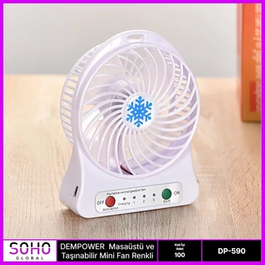Eco Masaüstü  Taşınabilir 3 Kademeli