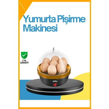 Esplendor 7 Yumurta Kapasiteli Yumurta Pişirme Makinesi Rafadan Orta ve