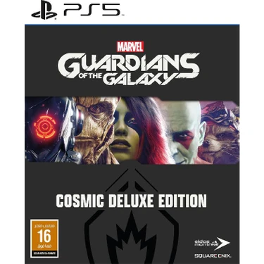 Square Enix Ps5 Marvel Guardians Of The Galaxy Cosmis Deluxe Edition Steelbook -