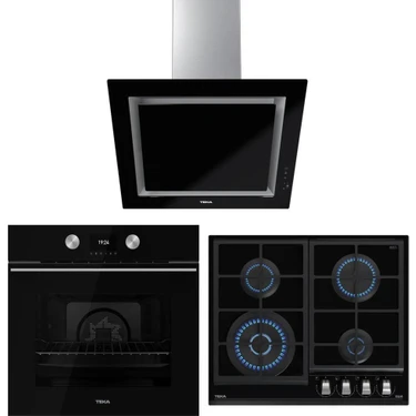 Teka Urban Serisi Siyah Set(Dlv 68660 - Gzc 64320 Xbc Bk - Hlb 8600