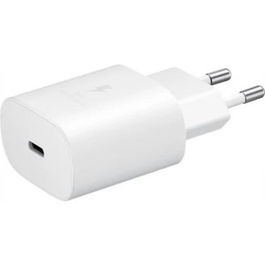 Samsung GH44-03055A Orijinal 25W Super Fast Charging Adaptör EP-TA800 Siyah Type-C Hızlı Şarj