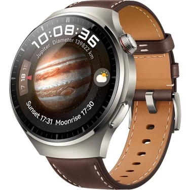 Huawei Watch 4 Pro Akıllı Saat, Uzay Sınıfı Titanyum Alaşımlı Kasa ve Safir Kristal, Koyu