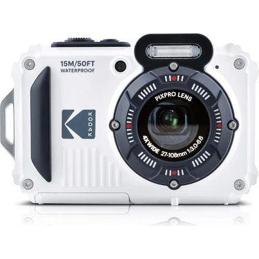Kodak Pıxpro Wpz2 15M Su Geçirmez Fotoğraf Makinesi - 16MP, 4x Optik Zoom, 1080P Full Hd Video