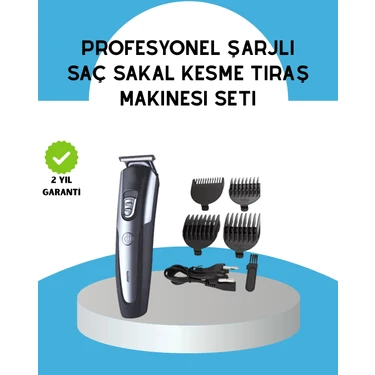 Uravas Store Ergonomik Profesyonel Tıraş Makinesi Saç Sakal Kesme ve