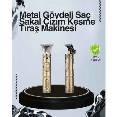 Uravas Store Kompakt Tasarımlı, Uzun Pil Ömürlü Saç Sakal Kesme