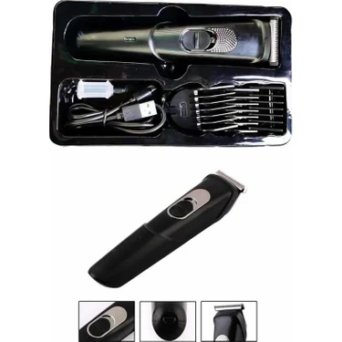Uravas Store Pro Şarjlı Saç Sakal Tıraş Makinesi Ense Kesme Makinesi Lazer Öncesi