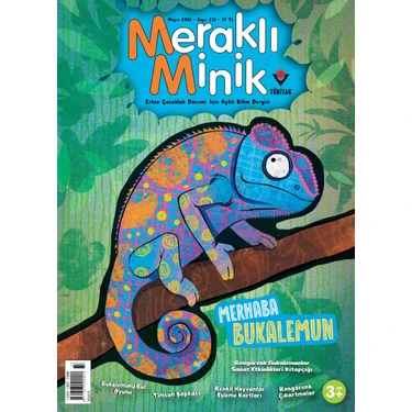 Tübitak Yayınları Meraklı Minik Dergi Mayıs 2026 Sayı 233 (3-6 Yaş) Erken Çocukluk Dönemi