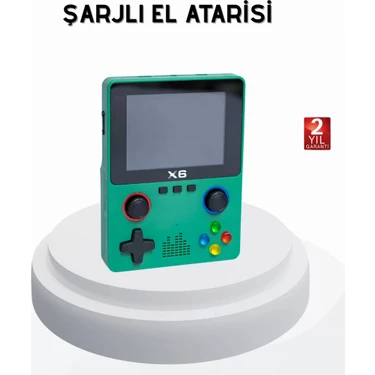 Uravas Store 3.5 Inç IPS Ekranlı Taşınabilir Oyun Konsolu Ergonomik Çift