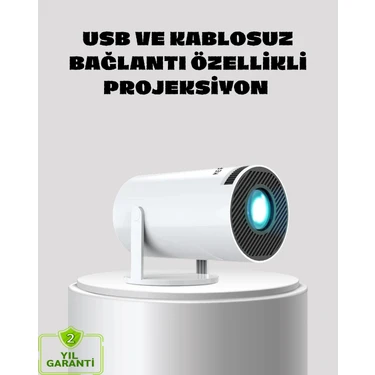 Uravas Store Kablosuz Bağlantılı Full Hd Ev Sinema Projeksiyonu 160 Ansi
