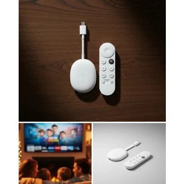 Uravas Store Kablosuz Tv Yayın Aparatı 4K Ultra Hd Film ve Dizi