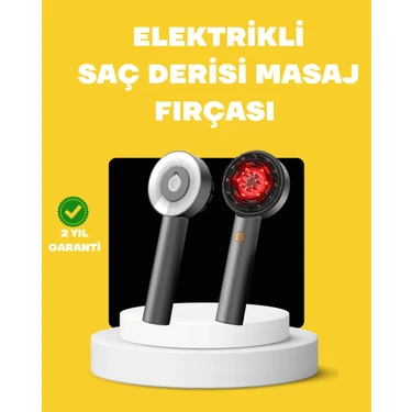 Uravas Store LED Teknolojili Elektrikli Saç Masaj Fırçası Mikro