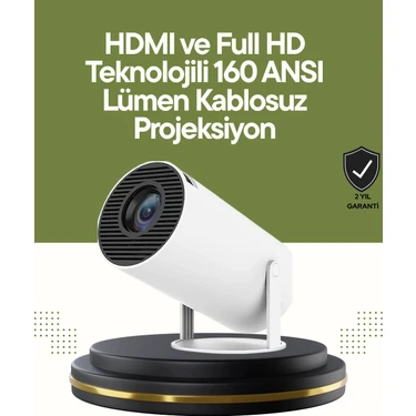 Uravas Store Hdmı ve USB Girişli Uzun Ömürlü Ampullü