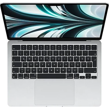 Apple MacBook Air M2 8gb 512GB SSD Macos 13" Taşınabilir Bilgisayar Gümüş