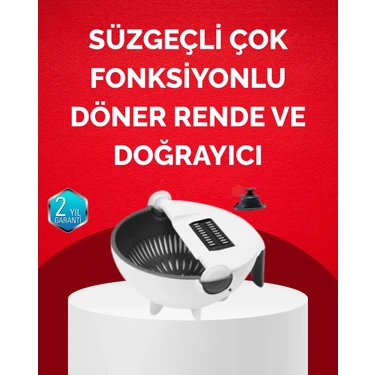 Eco Lounge Döner Mekanizmalı Sebze Doğrayıcı Hazneli
