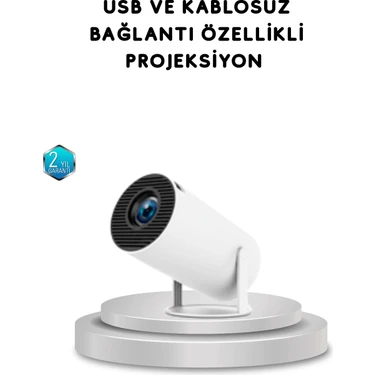Uravas Store Full Hd 4K Uyumlu Projeksiyon Cihazı 130 Inç Geniş Ekran