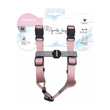 Uravas Store -Pets Gentle Dog Göğüs Tasmasi Pi̇nk