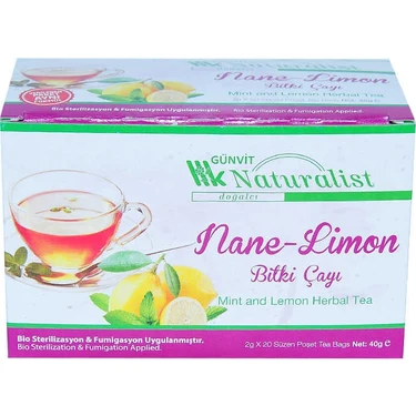 Renas Store Nane Limon Çayı 20 Süzen