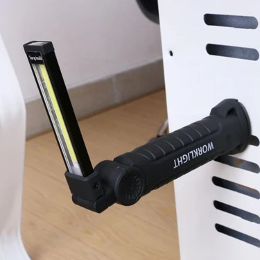Renas Store Güçlü Şarjlı Mıknatıslı LED Çalışma Lambası Profesyonel Aydınlatma Taşınabilir Model
