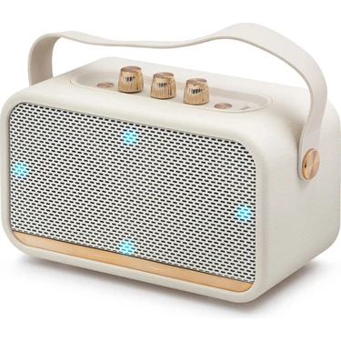 Renas Store Bluetooth Nostaljik Hoparlör Fm 21 x 12.8 x 9 cm