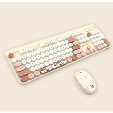 Renas Store Hello Bear Sütlü Çay Klavye Mouse