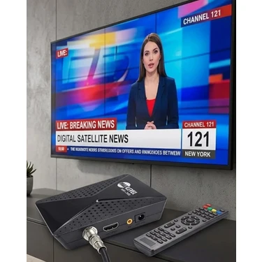 Uravas Store Hd Uydu Alıcısı Full Hd Görüntü HDMI USB Wifi