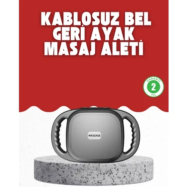 Uravas Store Fonksiyonlu Şarjlı Masaj Aleti 6 Başlık 2000 Mah Ergonomik