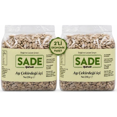 Sade Gurme Ayçekiderk Içi 2X250