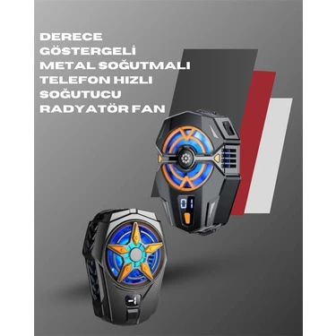 Renas Store Ergonomik Telefon Soğutucu – 2 Hız Ayarı Hafif