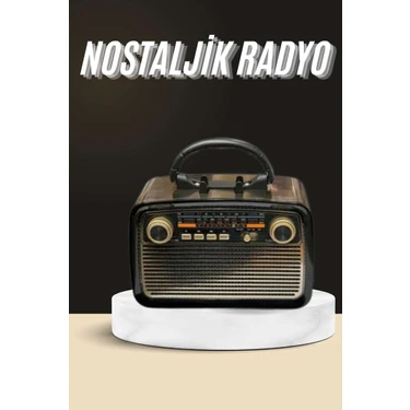 Renas Store Nostaljik Radyo Bluetooth Bağlantılı Müzik Kutusu