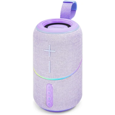 Renas Store Mini Bluetooth Hoparlör Fm Rgb 9.1 x 9 x 14.8 cm