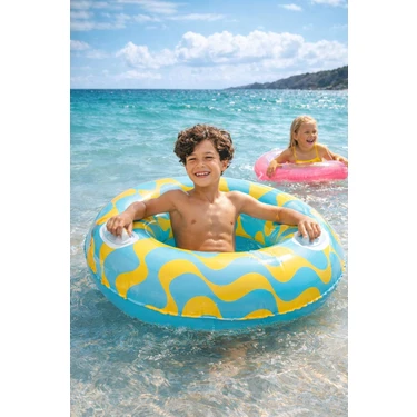 BURADABULDUN Şişme Deniz & Havuz Simidi 91 cm (9+