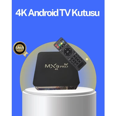 Renas Store Akıllı Android Tv Box – 4K Çözünürlük, 2gb Ram, 16GB Depolama, Hızlı