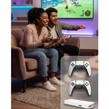 Renas Store M15 Konsol – 20.000 Oyunlu, Çift Gamepadli, 4K