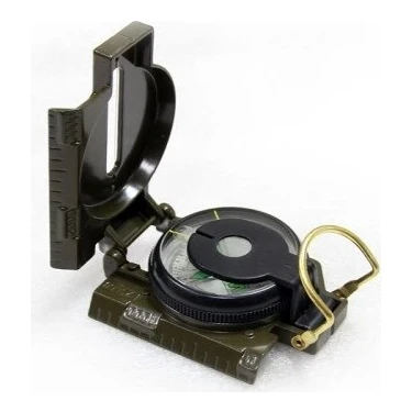 Renas Store Hassas Lensatic Pusula, Amerikan Tarzı, Kamp Yürüyüş