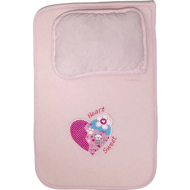 Baby Sena Kalp Nakışlı Kız Bebek Alt Açma