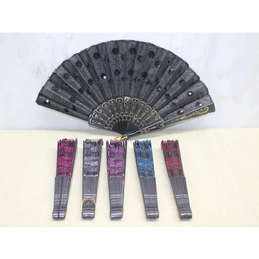 Renas Store Plastik Pullu Yelpaze