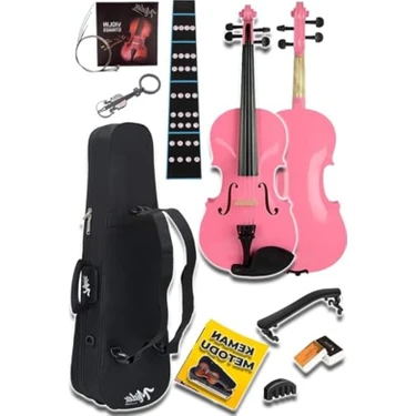 MarkEntegra Midex HGA24PİNK-TYS Pembe 1/2 Çocuk Kemanı (8-10 Yaş