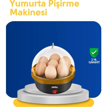 DIE GRUP Otomatik Kapanma Özellikli Yumurta Pişirme Makinesi 7 Kapasiteli