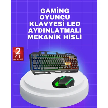 Die Grup  Gaming Klavye Mouse – Çatışmasız Tuş, Hızlı Tepki