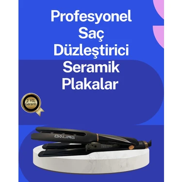 DIE GRUP Kadın Saç Düzleştirici Seyahat Dostu 5 Kademeli Isı Kontrolü