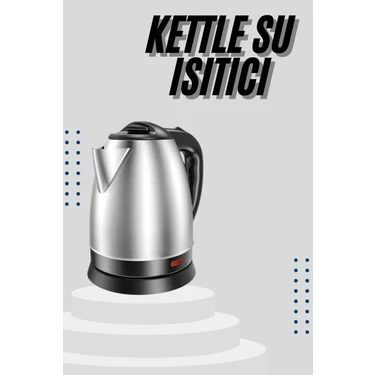 Renas Store Kettle C F Tipi 220-240V Paslanmaz Çelik Elektrik Kablolu Otomatik