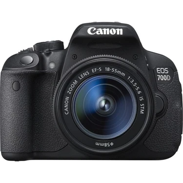 Canon Eos 700D SLR Dijital Fotoğraf Makinası 5184 x 3456 Çözünürlük 18-55 IS STM Lens CMOS