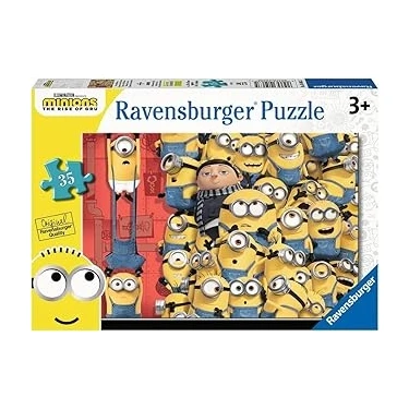 Uravas Store Ravensburger 5063 Minyonlar 2 Gru'nun Yükselişi 35 Parça 3 Yaş ve Üzeri Çocuklar