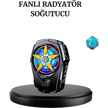 Renas Store Şarj Edilebilir Telefon Soğutucu Fan – Taşınabilir Sessiz Güçlü Oyun