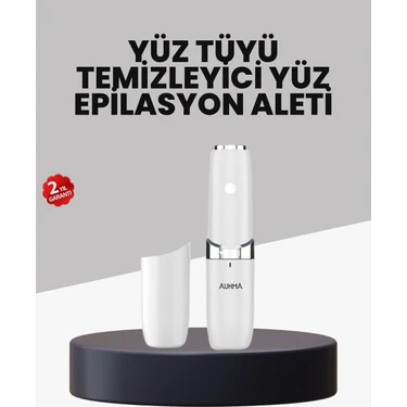 Renas Store LED Işıklı Yüz Epilasyon Aleti Hassas Ağrısız Tüy