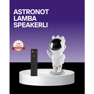 Renas Store Dekoratif Fonksiyonel Astronot Projeksiyon