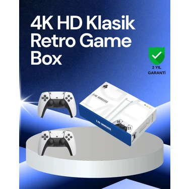 Renas Store 20000 Oyunlu Tv Oyun Konsolu 64GB Sd Kartlı